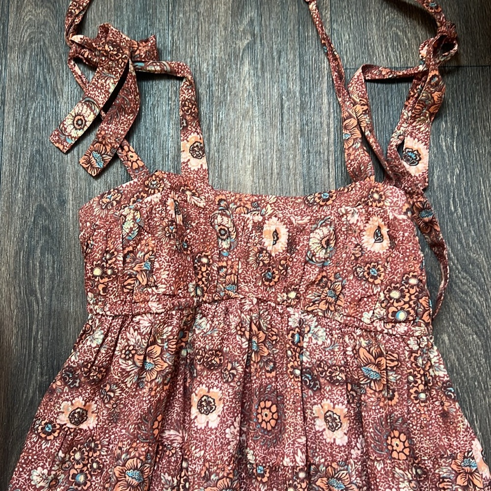 Ulla Johnson SS 22 Floral Boho Chic Maxi Dress - Picture 2 of 5